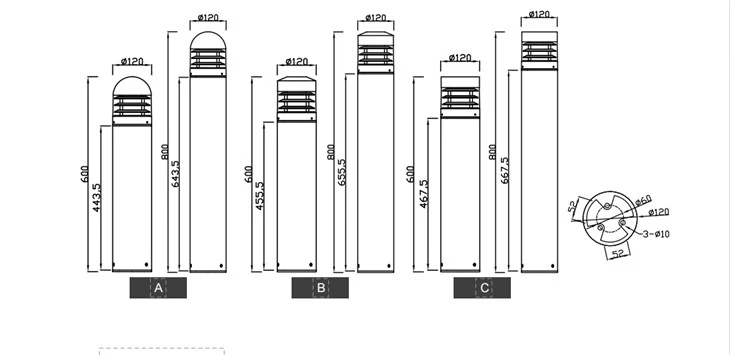 Flat Bollard
