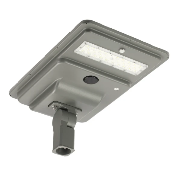 Led sólarljós úti