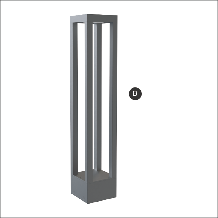 Waterproof Lawn Lamp Villa Courtyard Park Grass Ground Landscape Outdoor Solar Bollard Light Garden Lights Led Lawn Lights